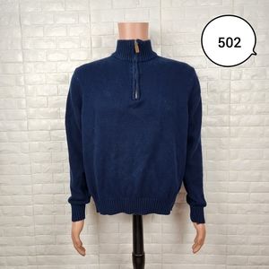 st. johns bay mens medium blue sweater